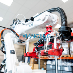 de gebruikte industriële robot IRB 4600 robotwapen 6 van ABB asoogst en de oogst van de plaatsnuttige lading 60kg en plaatsmachine