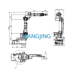 Van de het Lassenrobot IRB 1520ID van ABB 6 As Gebruikte van het de Robotlassen de Machinenuttige lading 4 Kg