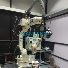 6 as Gebruikte het Lassenbron van Mag Tig Mig Welding Robot With DM350 van de Lassenrobot