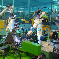 Industrieel Gebruikt Robotachtig Wapen 6 het Lassentoortsen van Astig welding robot with otc