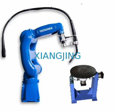 AR700 industrieel 6 As Gebruikt Yaskawa-Robotwapen met Lassenmachine en Mig-Lassentoorts